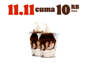 2 Cups Sundae Affogato