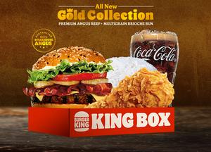 King Box BBQ Angus Burger Regular